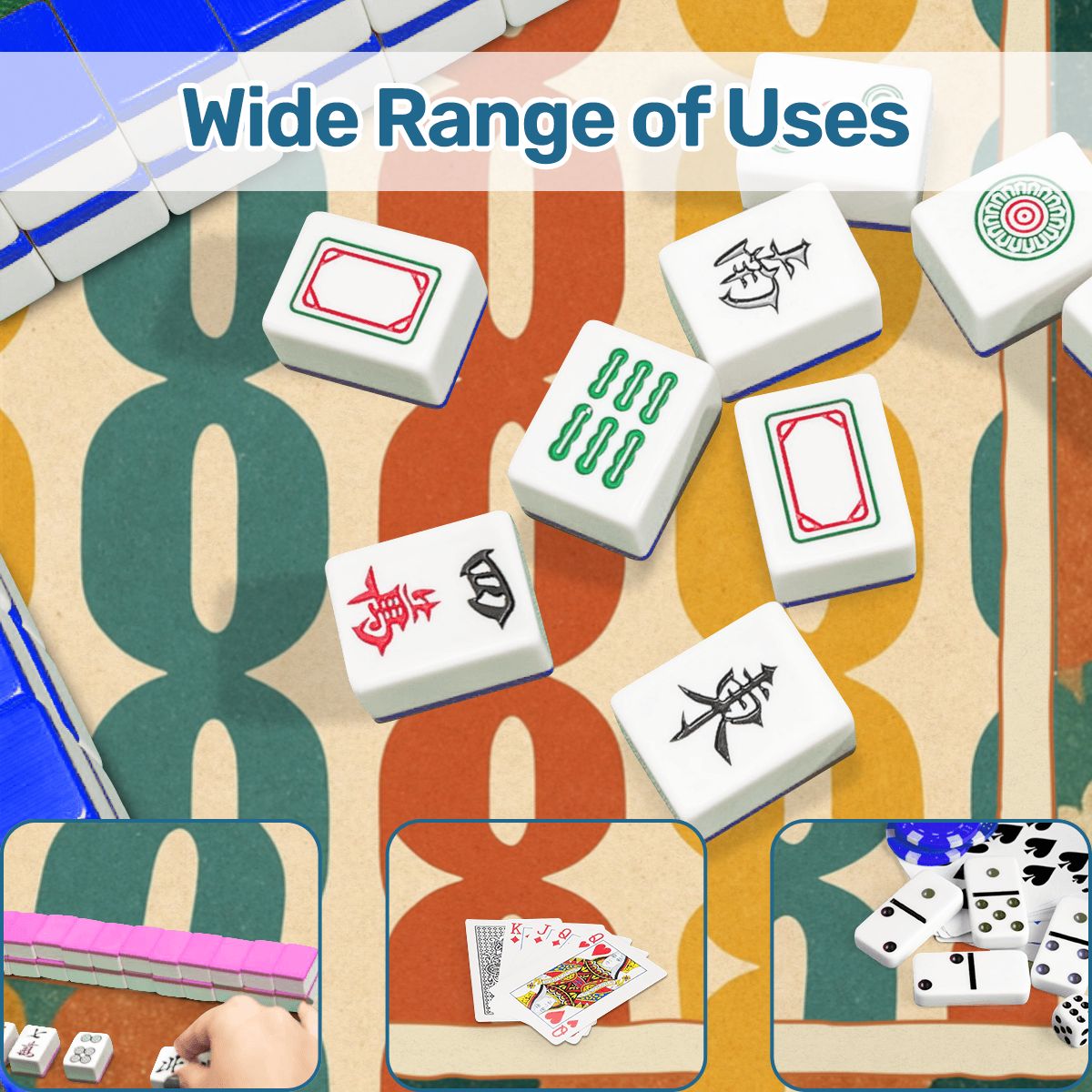 Modcentric Daisy Power Mahjong Mat - Splash of Color Co.