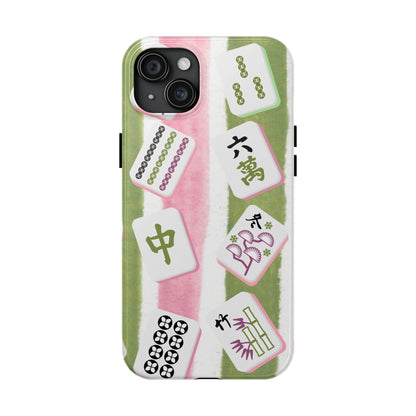 Stylish Mahjong Phone Case, Durable Mobile Cover for Gamers, Unique Gifts for Game Lovers, Fun Accessory for Phone Protection