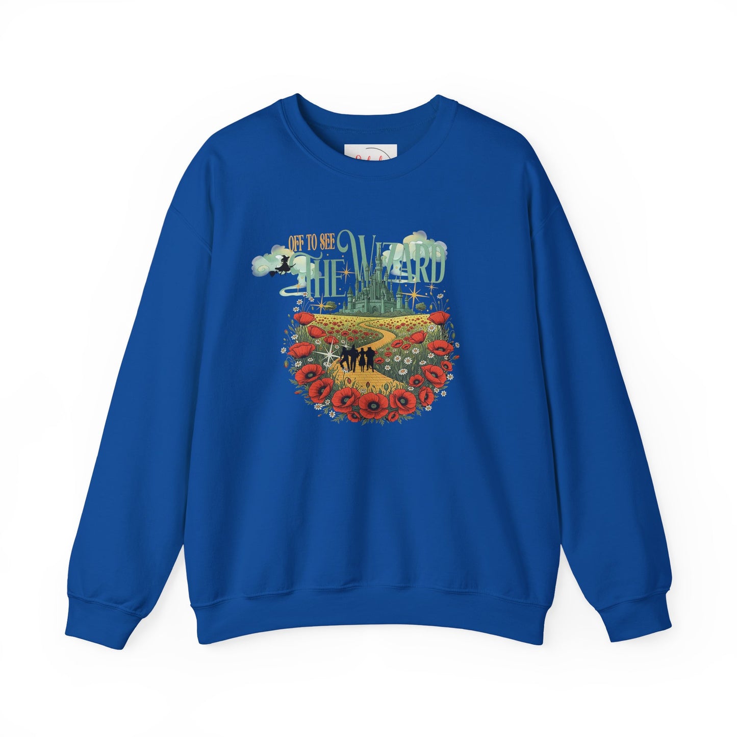 Wizard of Oz Whimsical Magical Crewneck Sweatshirt — Off To See The Wizard - Splash of Color Co.