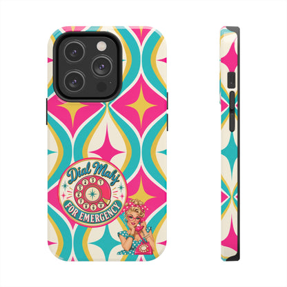 Dial Mahj For Emergency Modtastic Tough Phone Cases