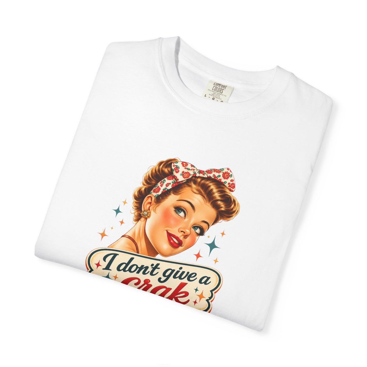 Funny Mahjong Tee — “I Don’t Give a Crak” - Splash Of Mahj And Color Co.