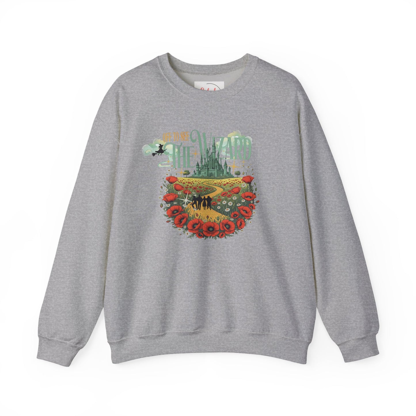 Wizard of Oz Whimsical Magical Crewneck Sweatshirt — Off To See The Wizard - Splash of Color Co.