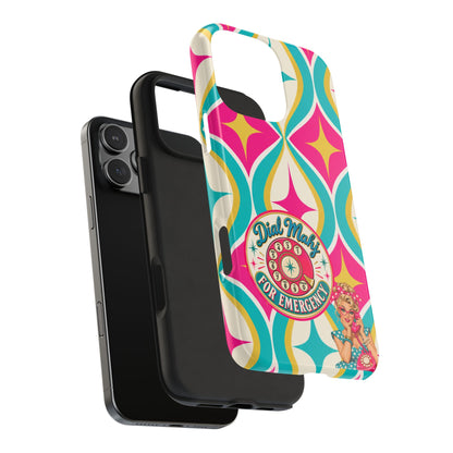 Dial Mahj For Emergency Modtastic Tough Phone Cases