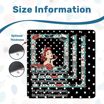 Modcentric 50s Polka Dot Mahjong Mat