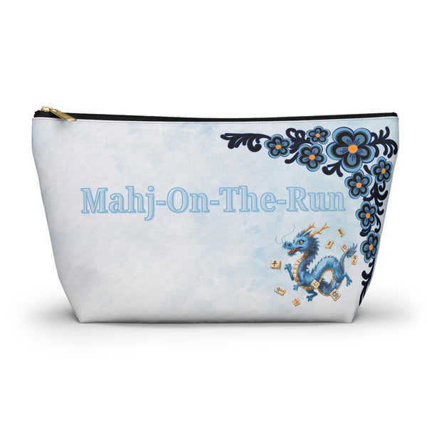 Mahj On The Run Mahjong Dragon Mini Travel Accessory Pouch - Splash of Color Co.