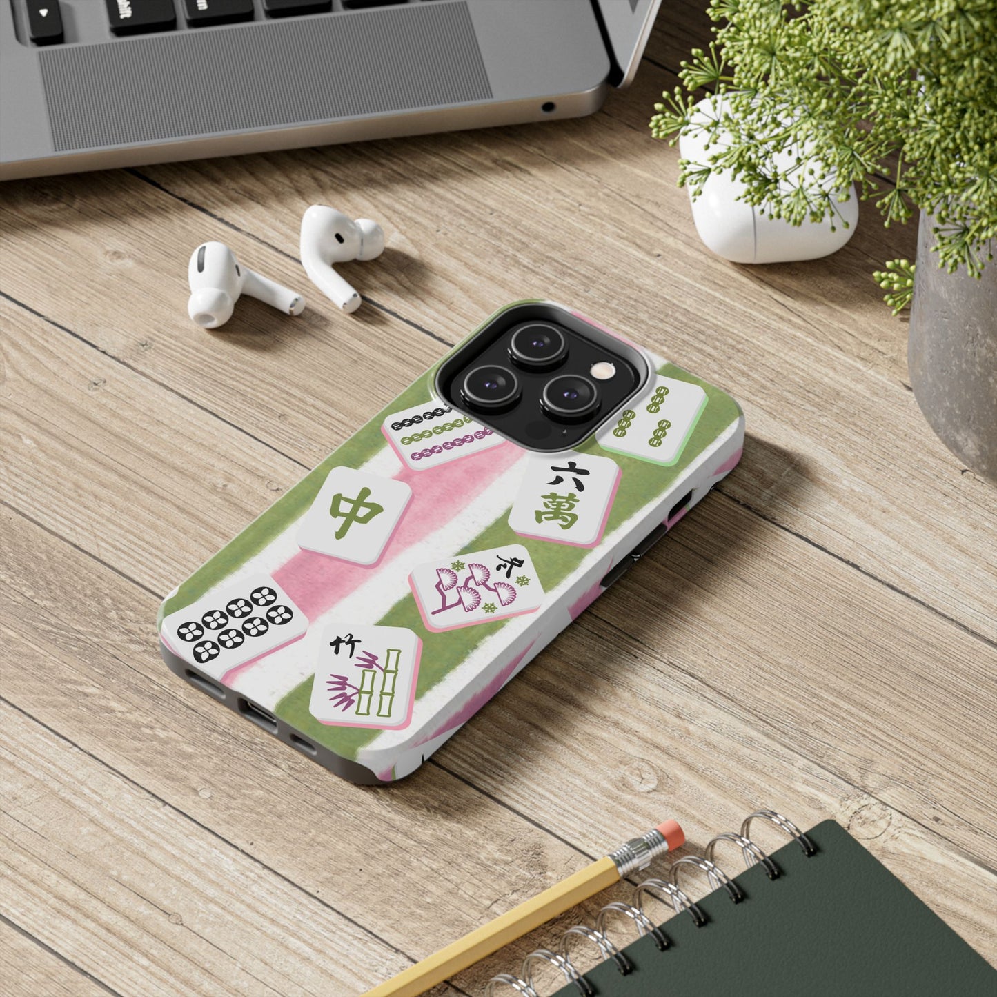 Stylish Mahjong Phone Case, Durable Mobile Cover for Gamers, Unique Gifts for Game Lovers, Fun Accessory for Phone Protection