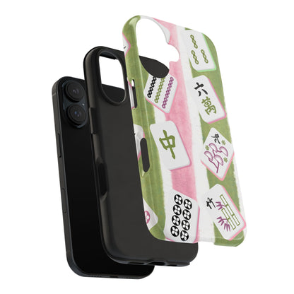 Stylish Mahjong Phone Case, Durable Mobile Cover for Gamers, Unique Gifts for Game Lovers, Fun Accessory for Phone Protection