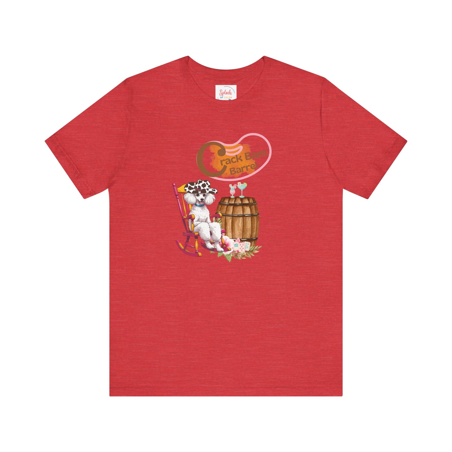 Cracker Barrel Parody Shirt, Funny Mahjong Whimsical Tee
