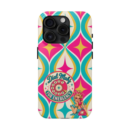 Dial Mahj For Emergency Modtastic Tough Phone Cases