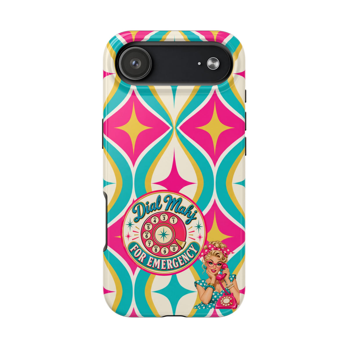 Dial Mahj For Emergency Modtastic Tough Phone Cases