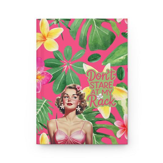 Funny Mahjong Notebook, Don't Stare At My Rack  Floral Notebook Mahjong Gift