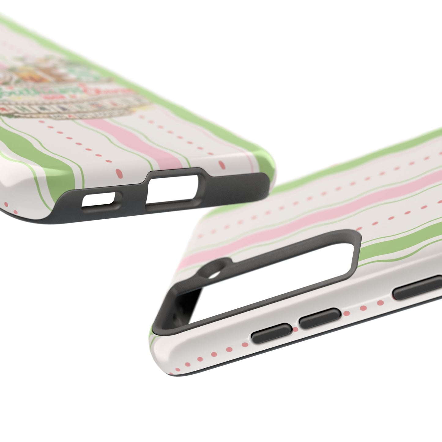 Just a Girl, Who Loves Southern Charm and Mahjong Preppy Pastel Phone Cases - Splash of Color Co.