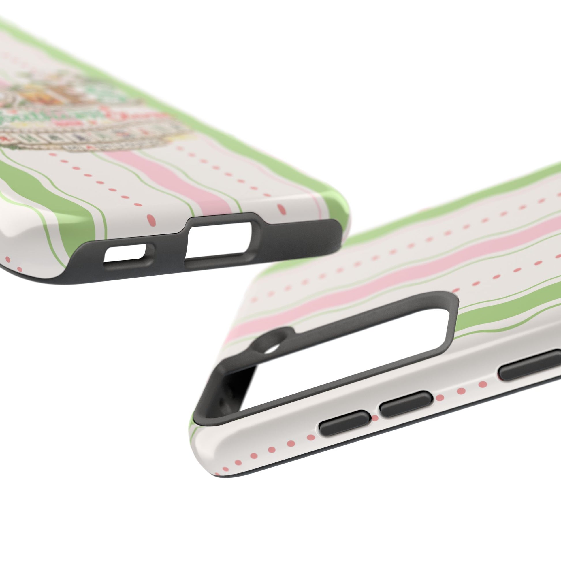 Just a Girl, Who Loves Southern Charm and Mahjong Preppy Pastel Phone Cases - Splash of Color Co.