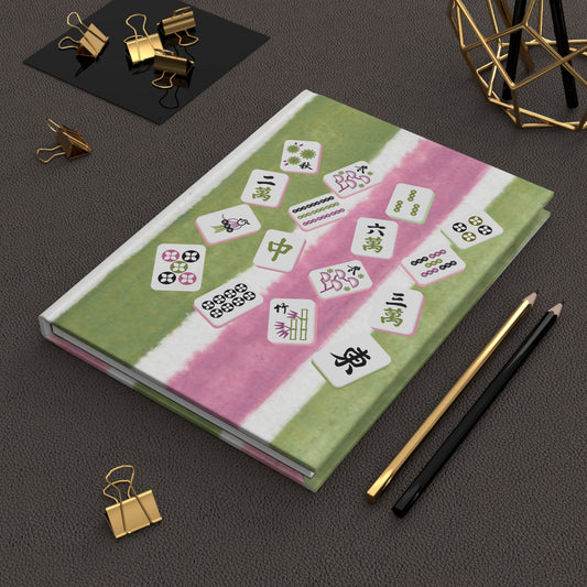 Stylish Mahjong-Themed Hardcover Journal | Great for Writers, Gifts, Note-taking, and Occasions