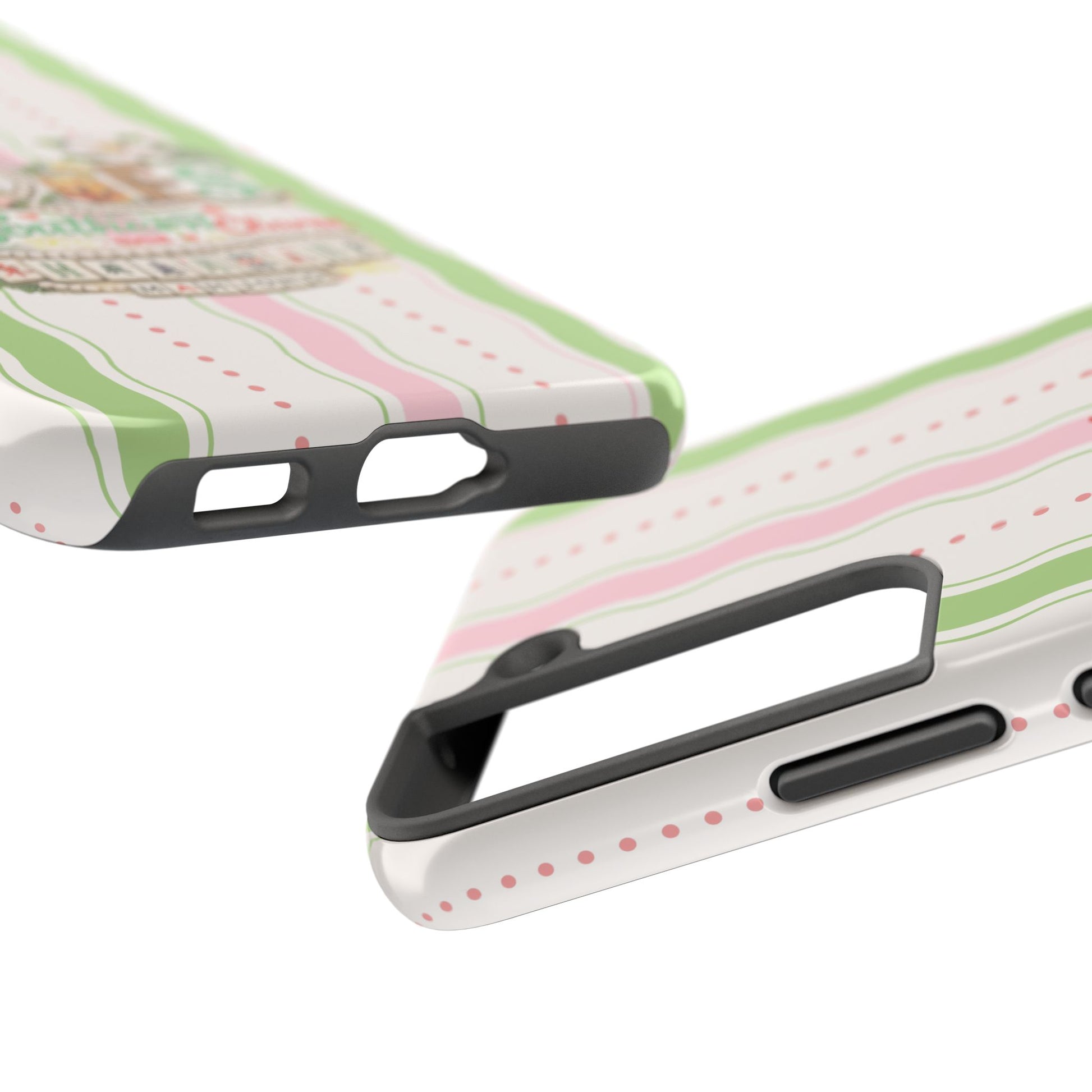 Just a Girl, Who Loves Southern Charm and Mahjong Preppy Pastel Phone Cases - Splash of Color Co.