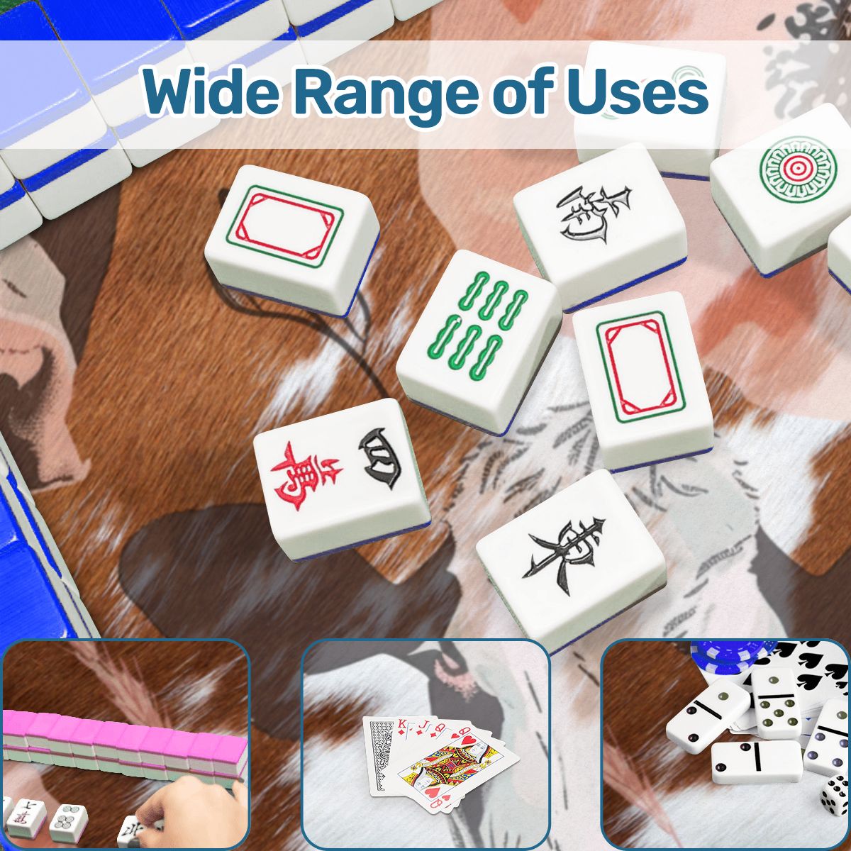 Ole Bessie Rustic Cowgirl Mahjong Mat - Splash of Color Co.