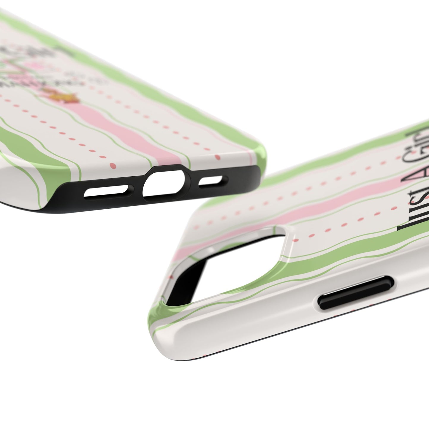 Just A Girl Who Loves Mahjong Phone Case | Mahjong Tiles Pattern - Splash of Color Co.