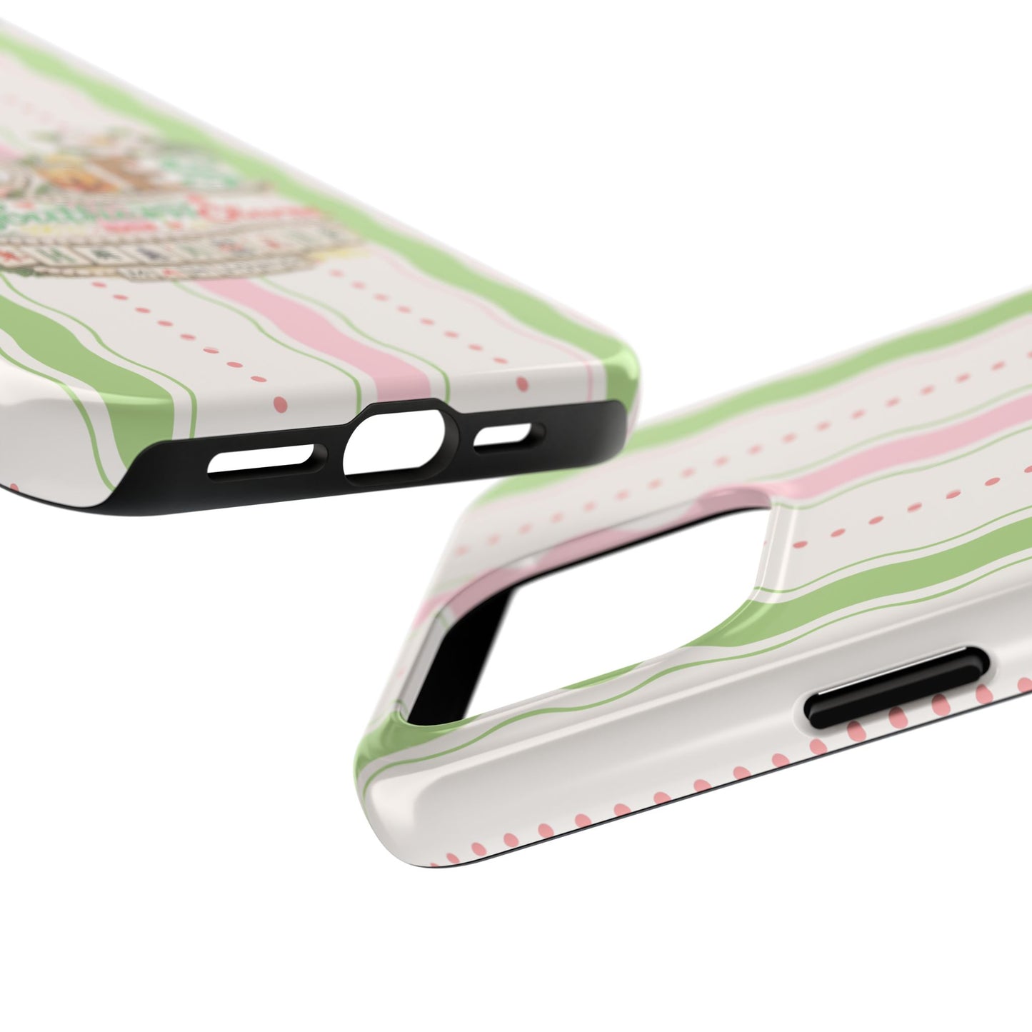 Just a Girl, Who Loves Southern Charm and Mahjong Preppy Pastel Phone Cases - Splash of Color Co.