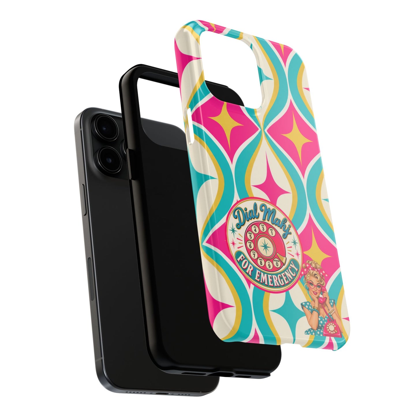 Dial Mahj For Emergency Modtastic Tough Phone Cases
