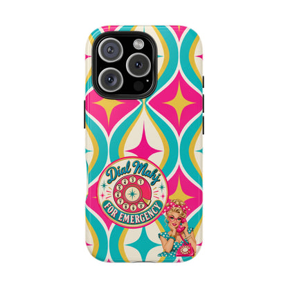 Dial Mahj For Emergency Modtastic Tough Phone Cases