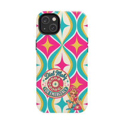 Dial Mahj For Emergency Modtastic Tough Phone Cases