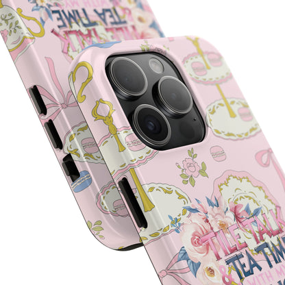 Tea Time Mahjong Phone Case - Stylish Tough Phone Case for Gamers, Tea Lovers, Unique Gift, Protection, Fun Design