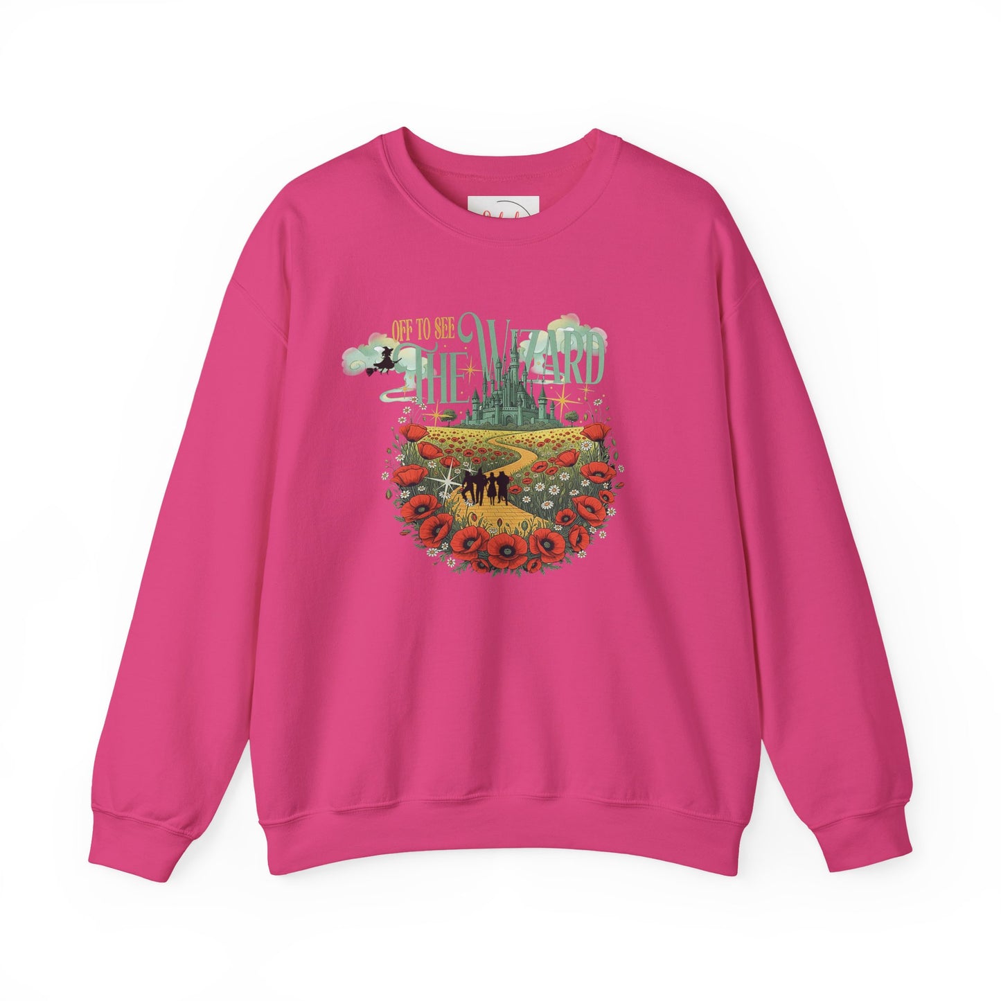 Wizard of Oz Whimsical Magical Crewneck Sweatshirt — Off To See The Wizard - Splash of Color Co.