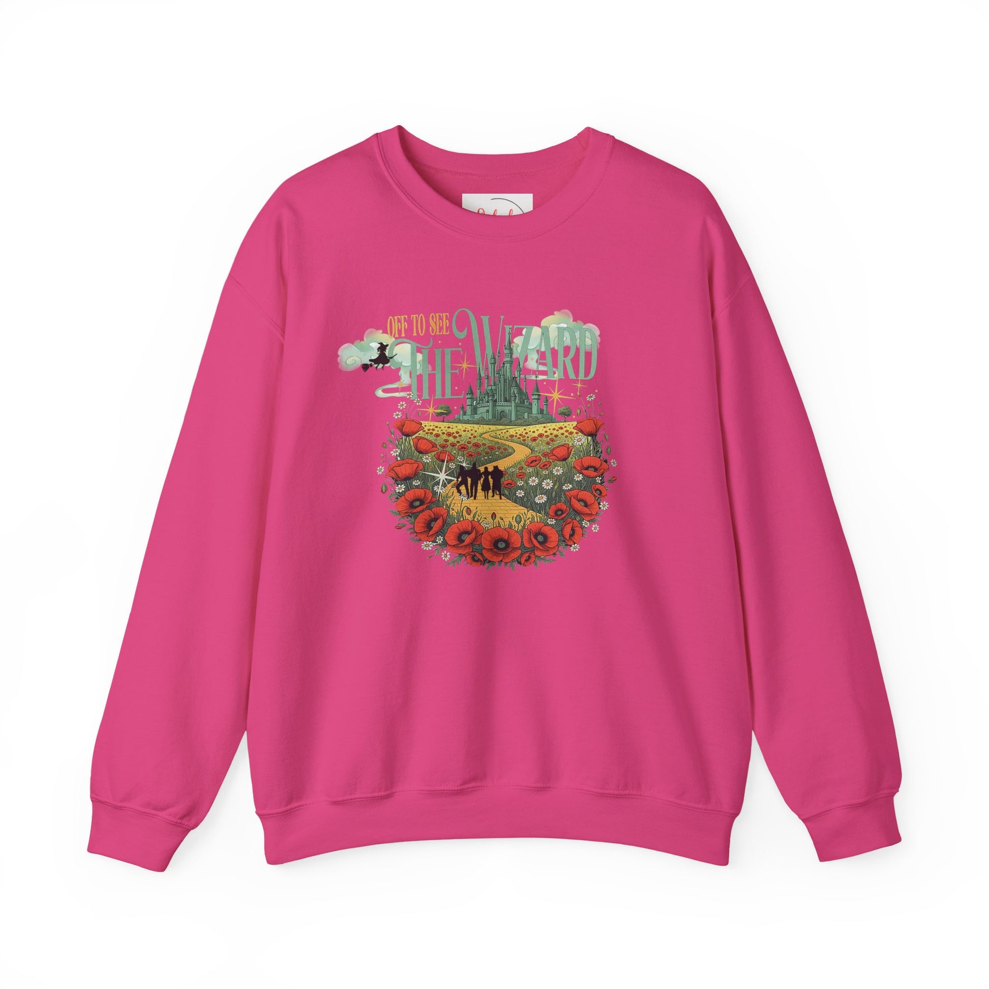 Wizard of Oz Whimsical Magical Crewneck Sweatshirt — Off To See The Wizard - Splash of Color Co.