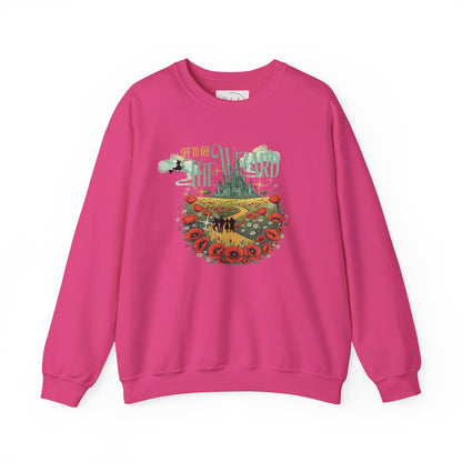 Wizard of Oz Whimsical Magical Crewneck Sweatshirt — Off To See The Wizard - Splash of Color Co.