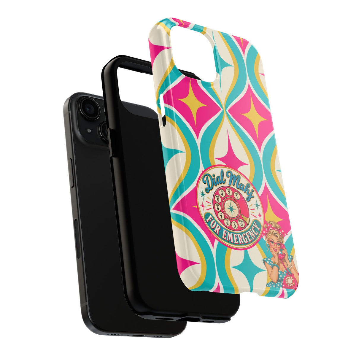 Dial Mahj For Emergency Modtastic Tough Phone Cases