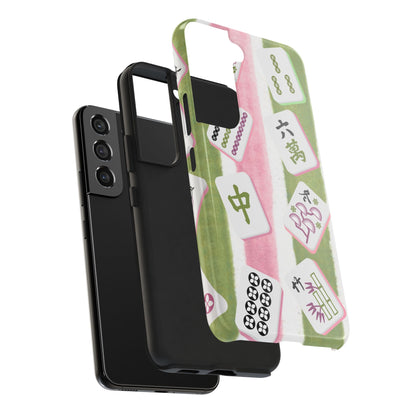 Stylish Mahjong Phone Case, Durable Mobile Cover for Gamers, Unique Gifts for Game Lovers, Fun Accessory for Phone Protection