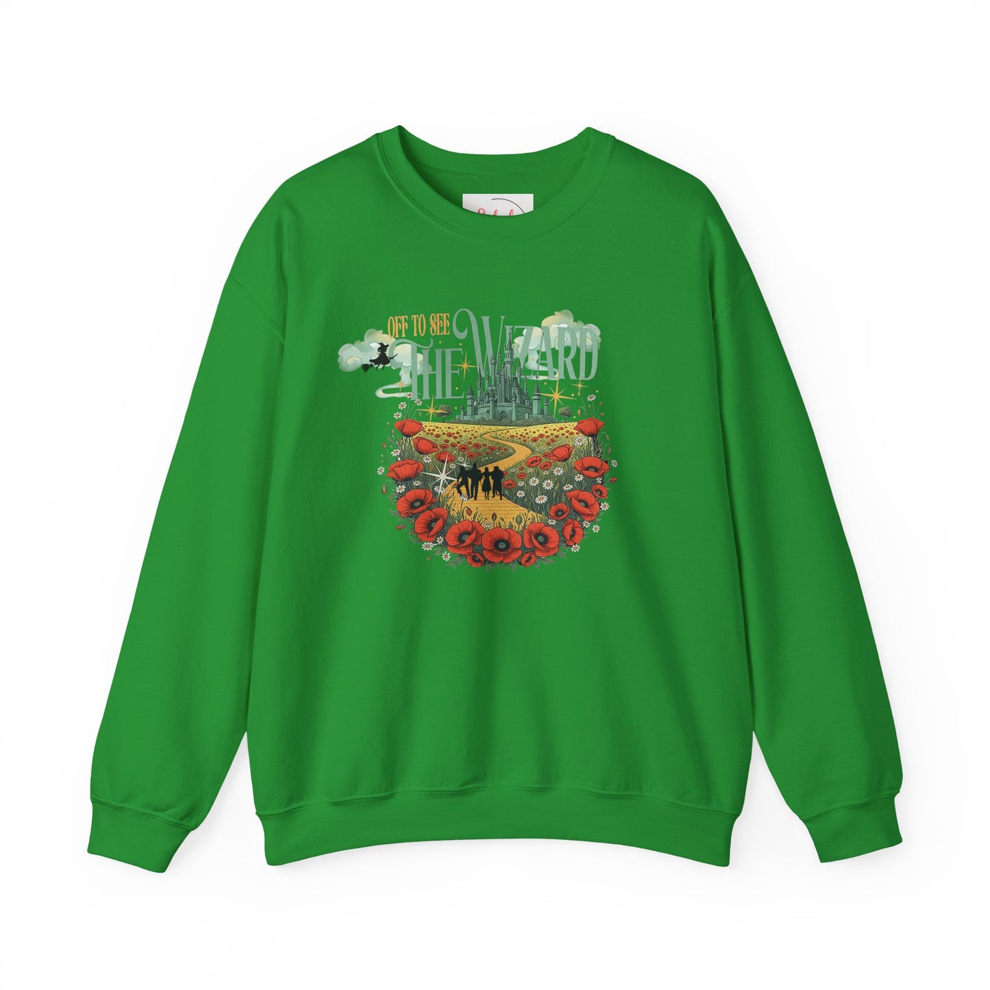 Wizard of Oz Whimsical Magical Crewneck Sweatshirt — Off To See The Wizard - Splash of Color Co.