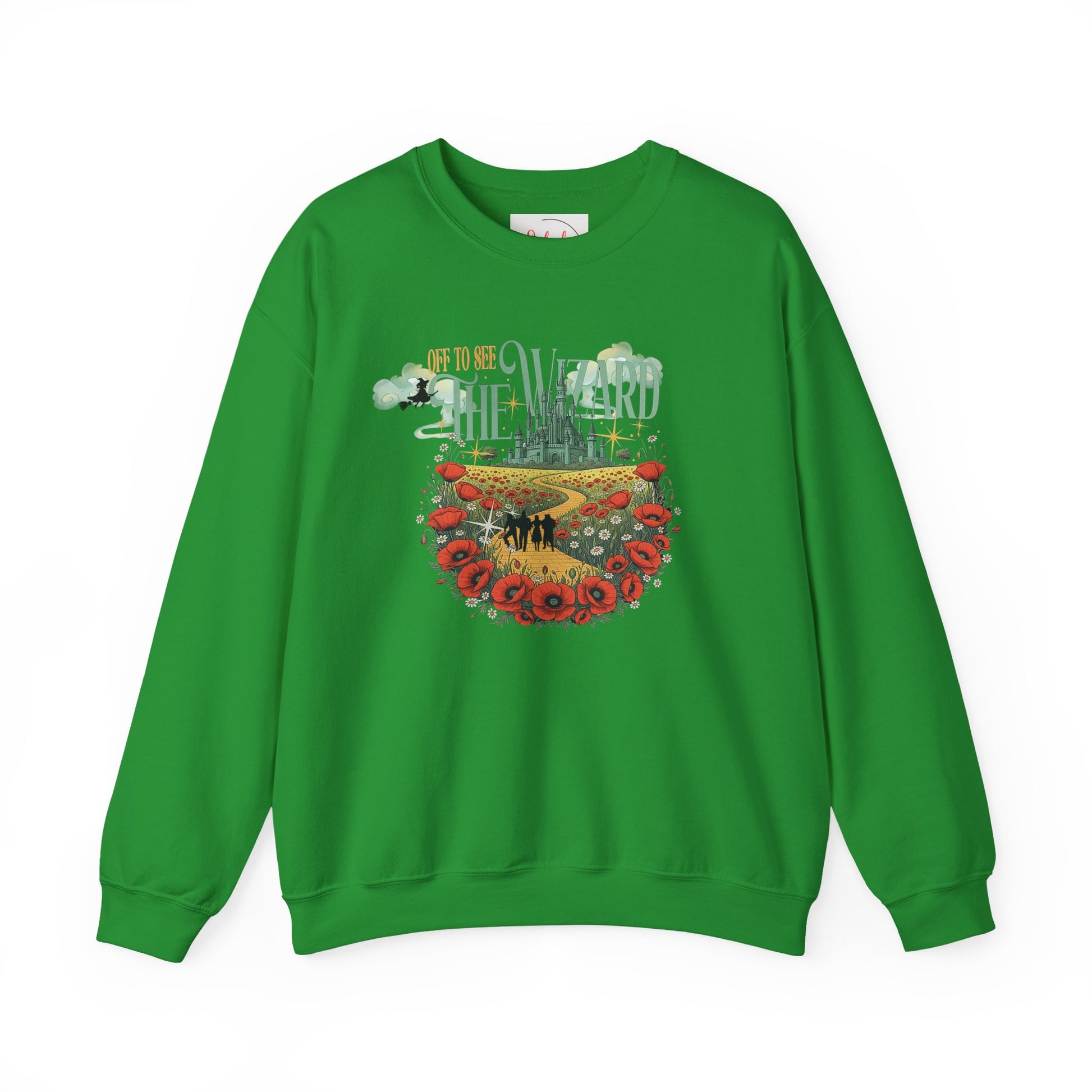 Wizard of Oz Whimsical Magical Crewneck Sweatshirt — Off To See The Wizard - Splash of Color Co.