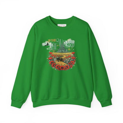 Wizard of Oz Whimsical Magical Crewneck Sweatshirt — Off To See The Wizard - Splash of Color Co.