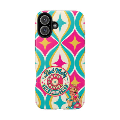 Dial Mahj For Emergency Modtastic Tough Phone Cases