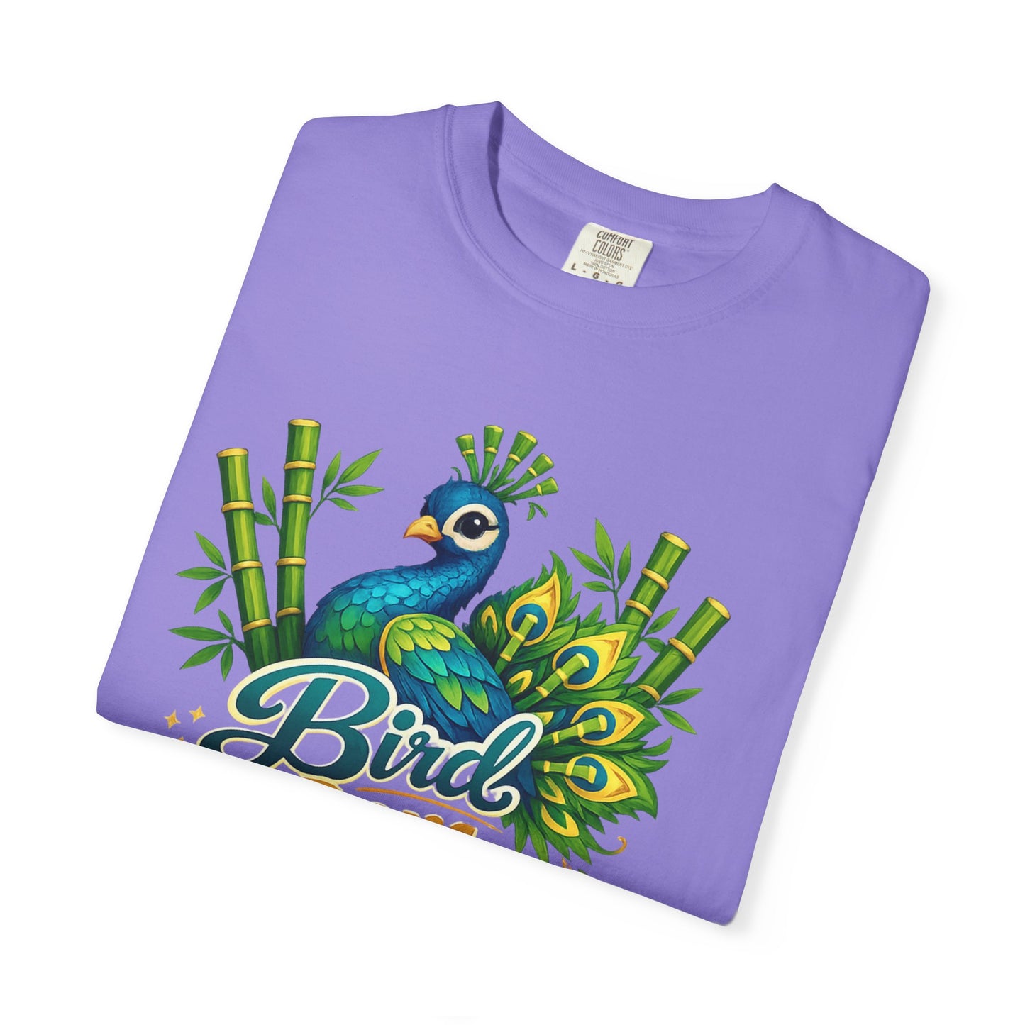 Bird Bam Cheers Peacock Mahjong Graphic T-Shirt - Splash of Color Co.