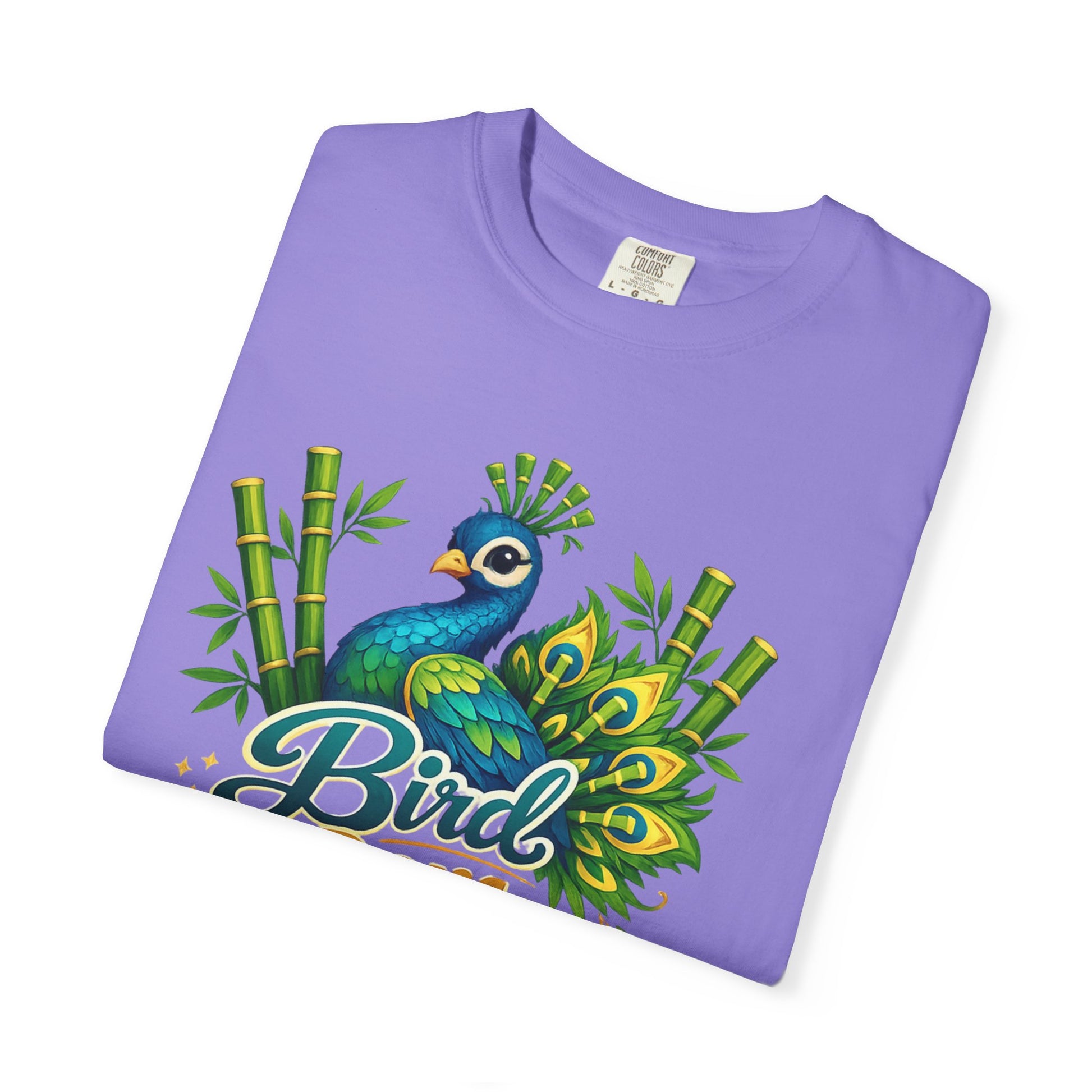 Bird Bam Cheers Peacock Mahjong Graphic T-Shirt - Splash of Color Co.
