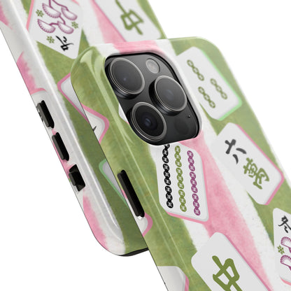 Stylish Mahjong Phone Case, Durable Mobile Cover for Gamers, Unique Gifts for Game Lovers, Fun Accessory for Phone Protection
