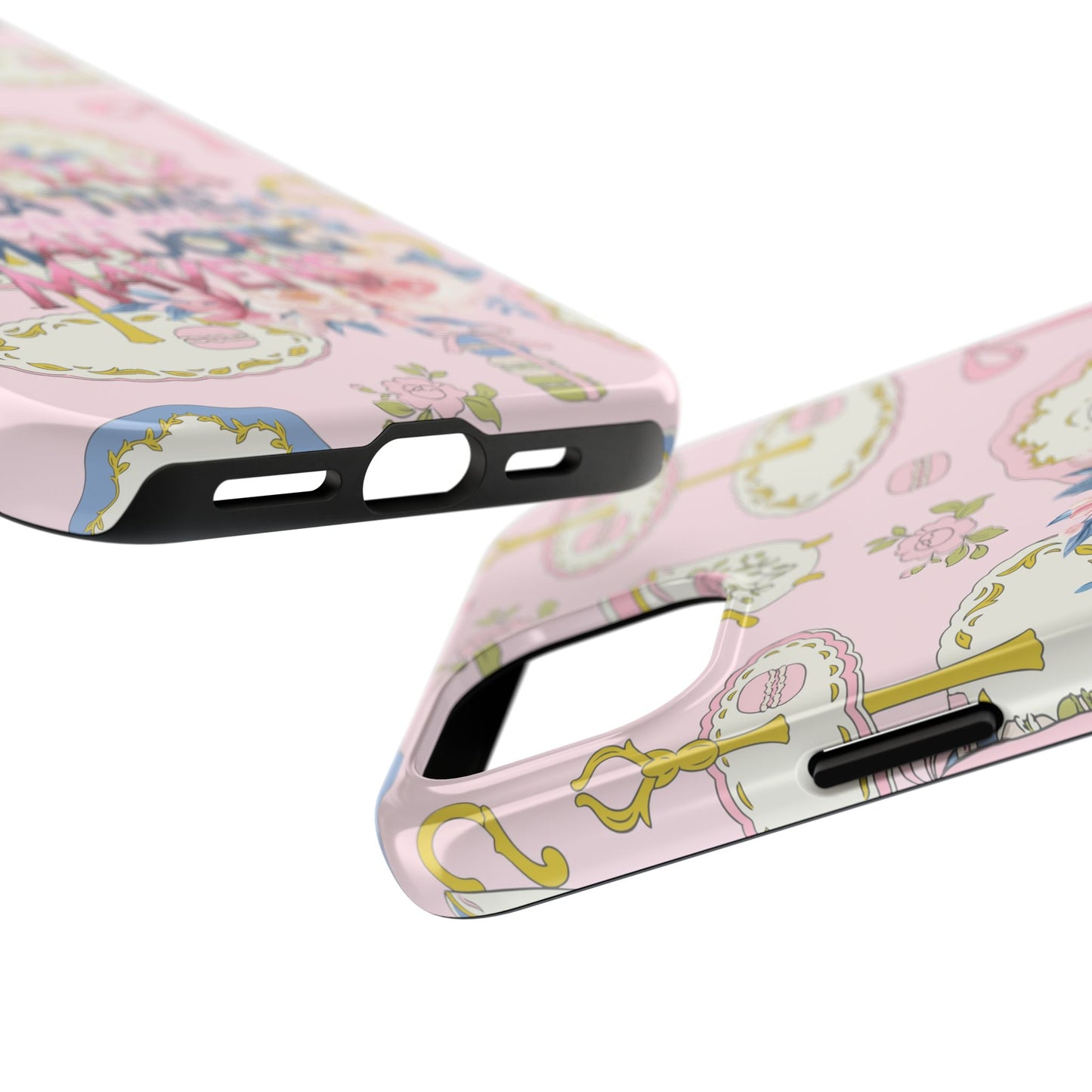 Tea Time Mahjong Phone Case - Stylish Tough Phone Case for Gamers, Tea Lovers, Unique Gift, Protection, Fun Design