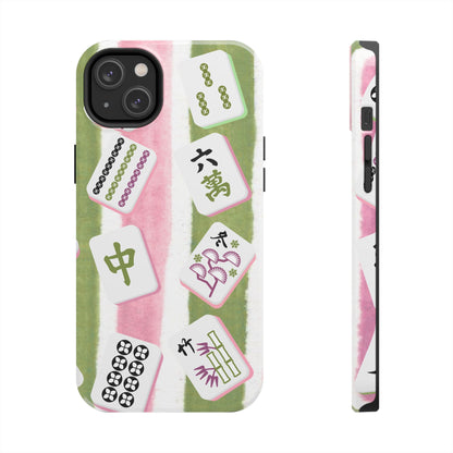 Stylish Mahjong Phone Case, Durable Mobile Cover for Gamers, Unique Gifts for Game Lovers, Fun Accessory for Phone Protection