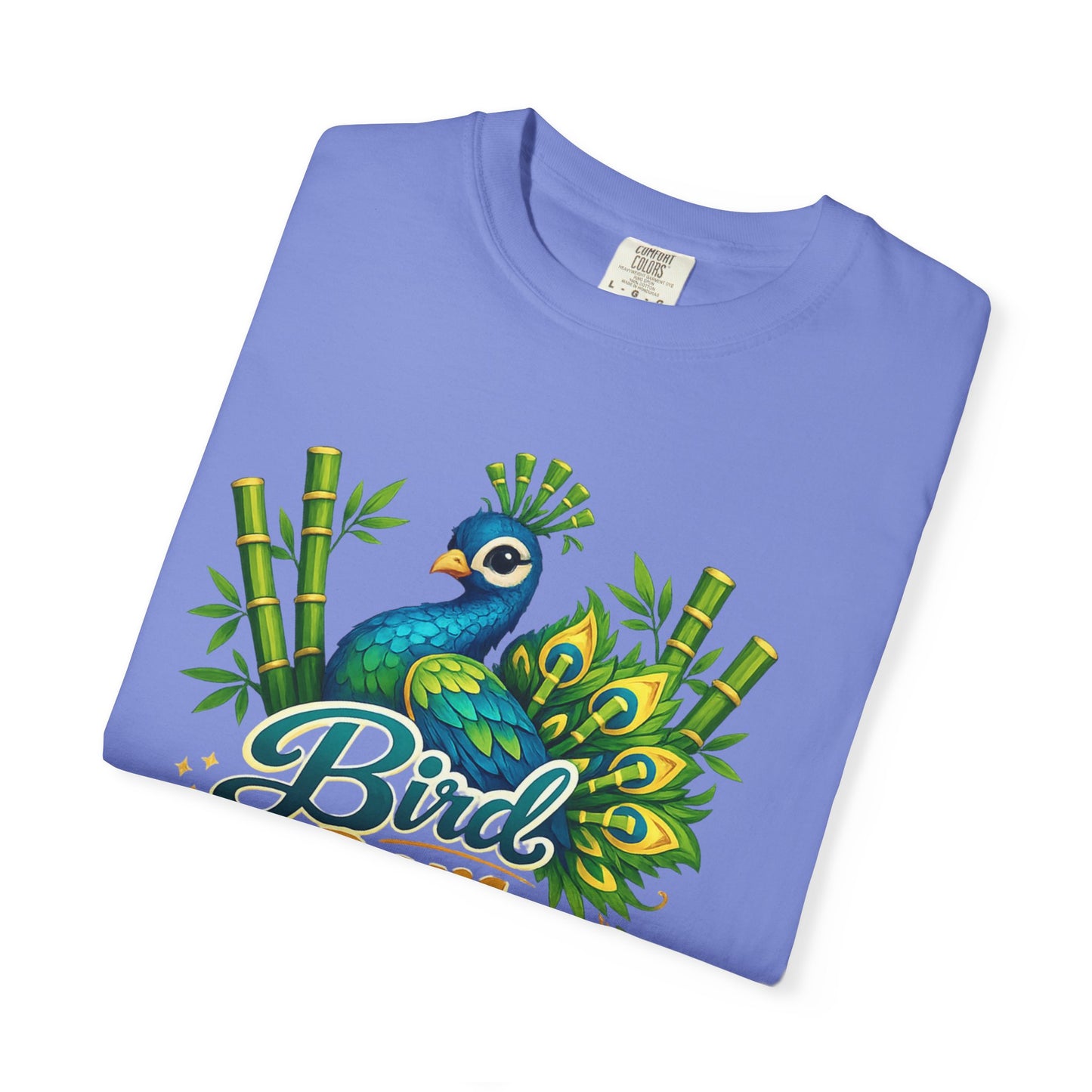Bird Bam Cheers Peacock Mahjong Graphic T-Shirt - Splash of Color Co.