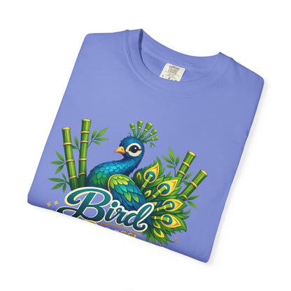 Bird Bam Cheers Peacock Mahjong Graphic T-Shirt - Splash of Color Co.
