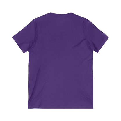Mahjong V-Neck Tee for Game Nights, Relaxed Style for Board Game Lovers, Perfect Gift for Mahjong Enthusiasts, Casual Wear, Fun Tee
