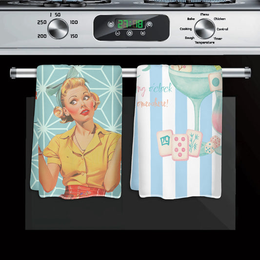 Funny Mahjong Dish Towels Mahjong Puns