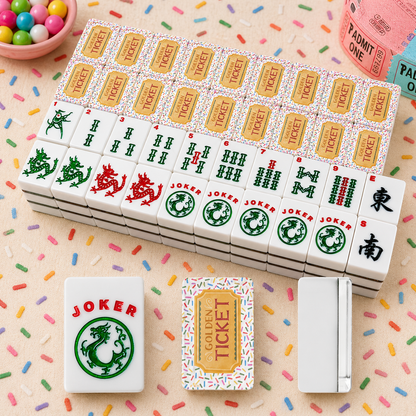World Of Imagination American Mahjong Tiles With Carry Case - Splash of Color Co.
