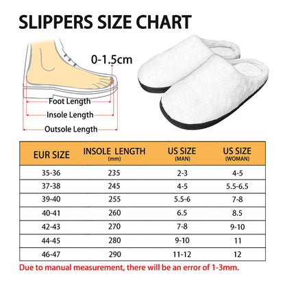 Funny Mahjong, I Don't Give A Bam Plush House Slippers