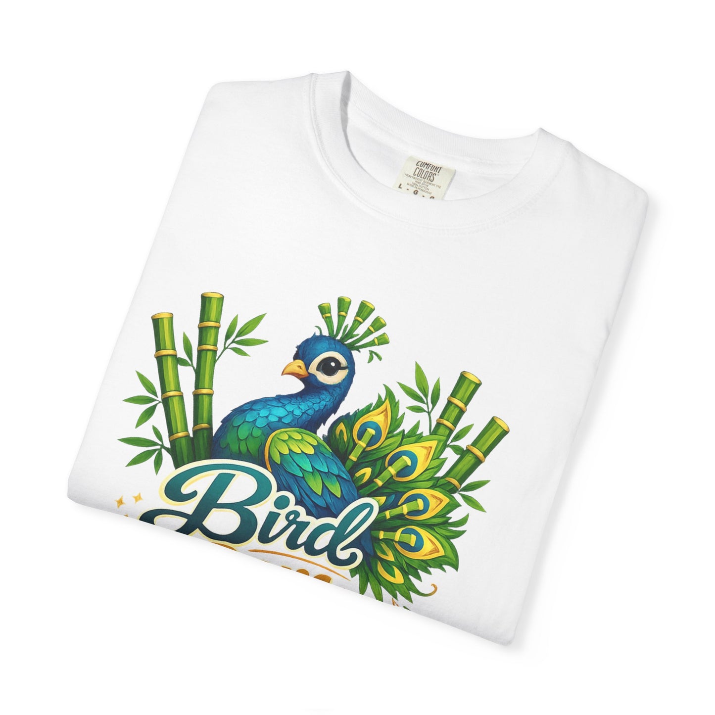 Bird Bam Cheers Peacock Mahjong Graphic T-Shirt - Splash of Color Co.