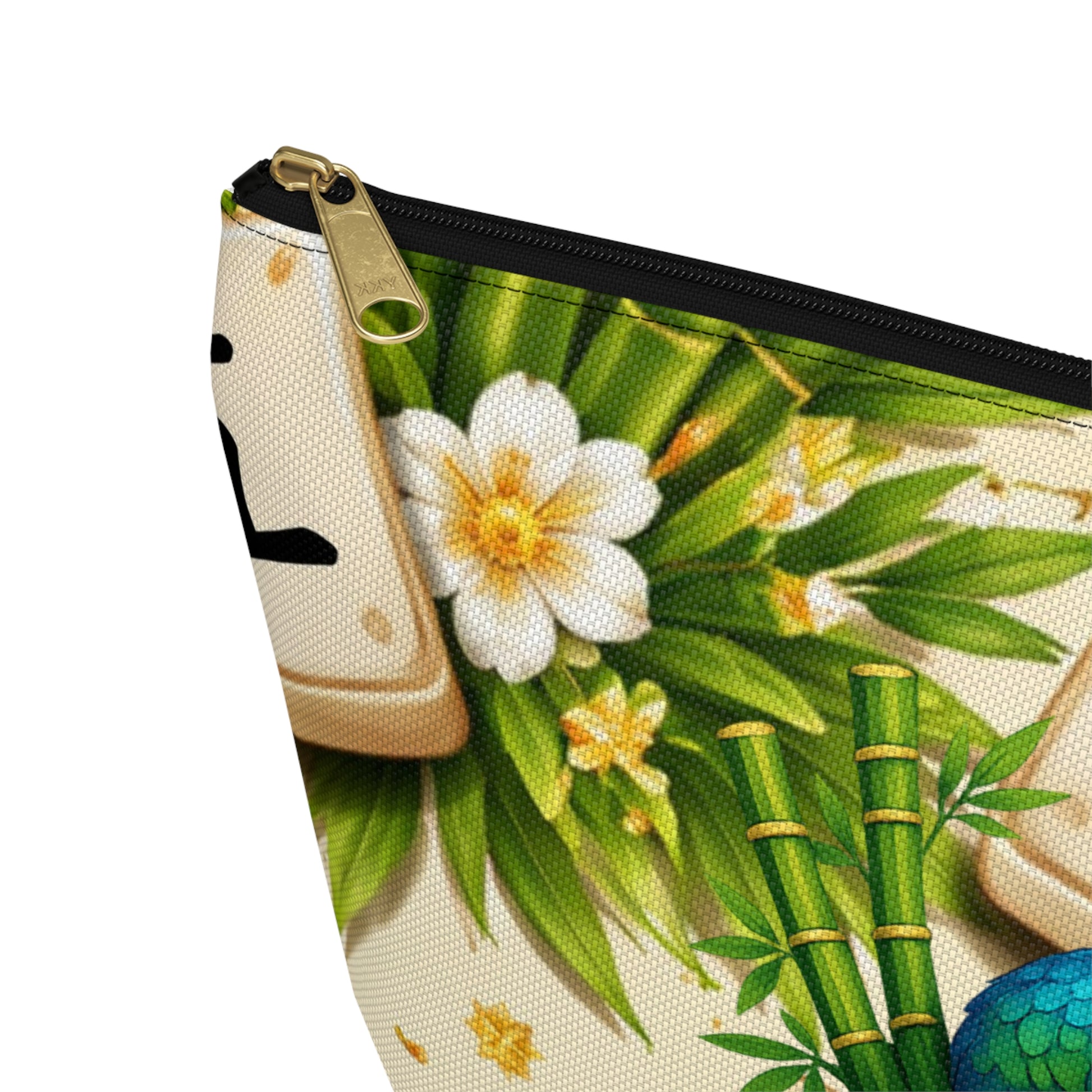 Bird Bam Cheers Peacock Mahjong Tile Accessory Pouch - Splash of Color Co.