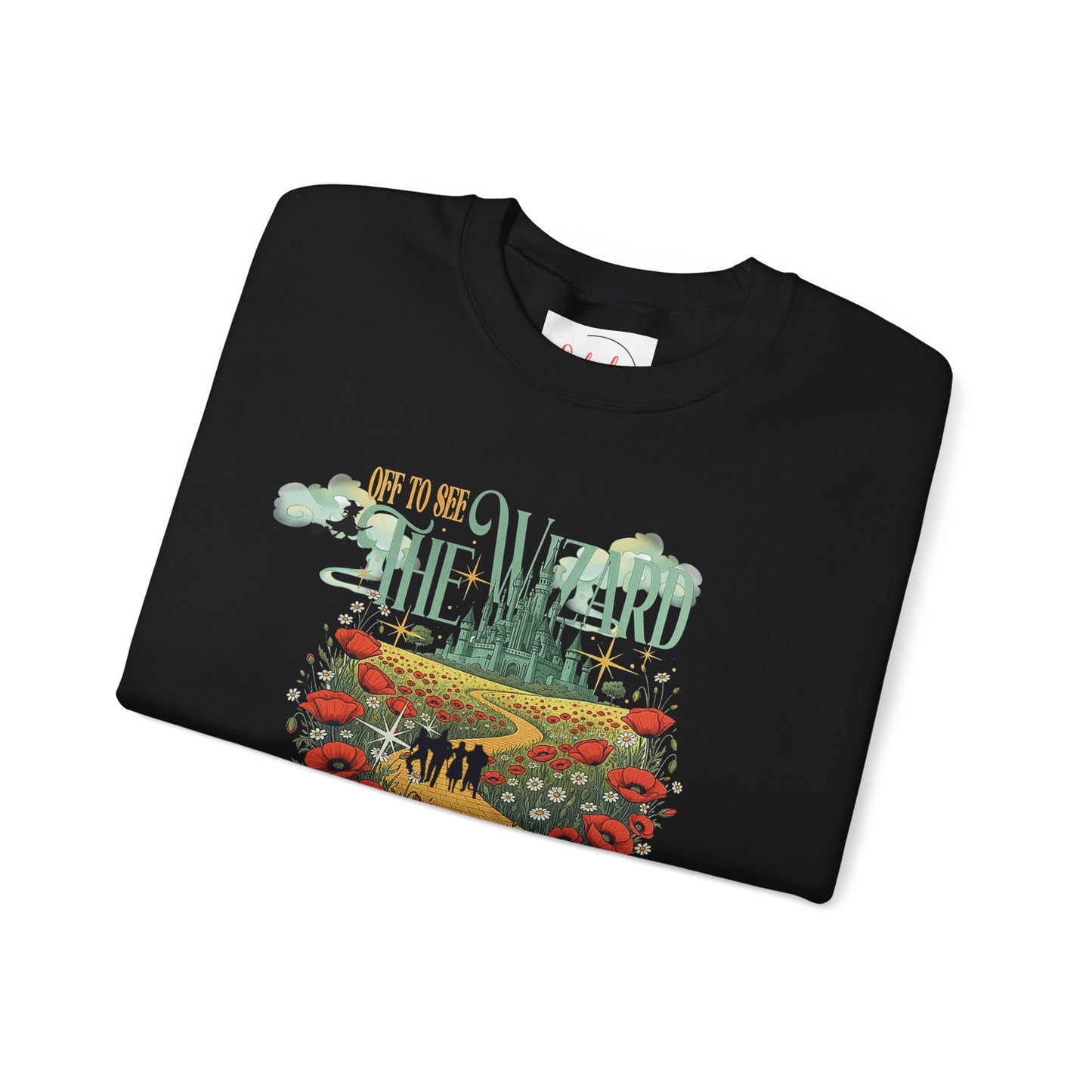 Wizard of Oz Whimsical Magical Crewneck Sweatshirt — Off To See The Wizard - Splash of Color Co.