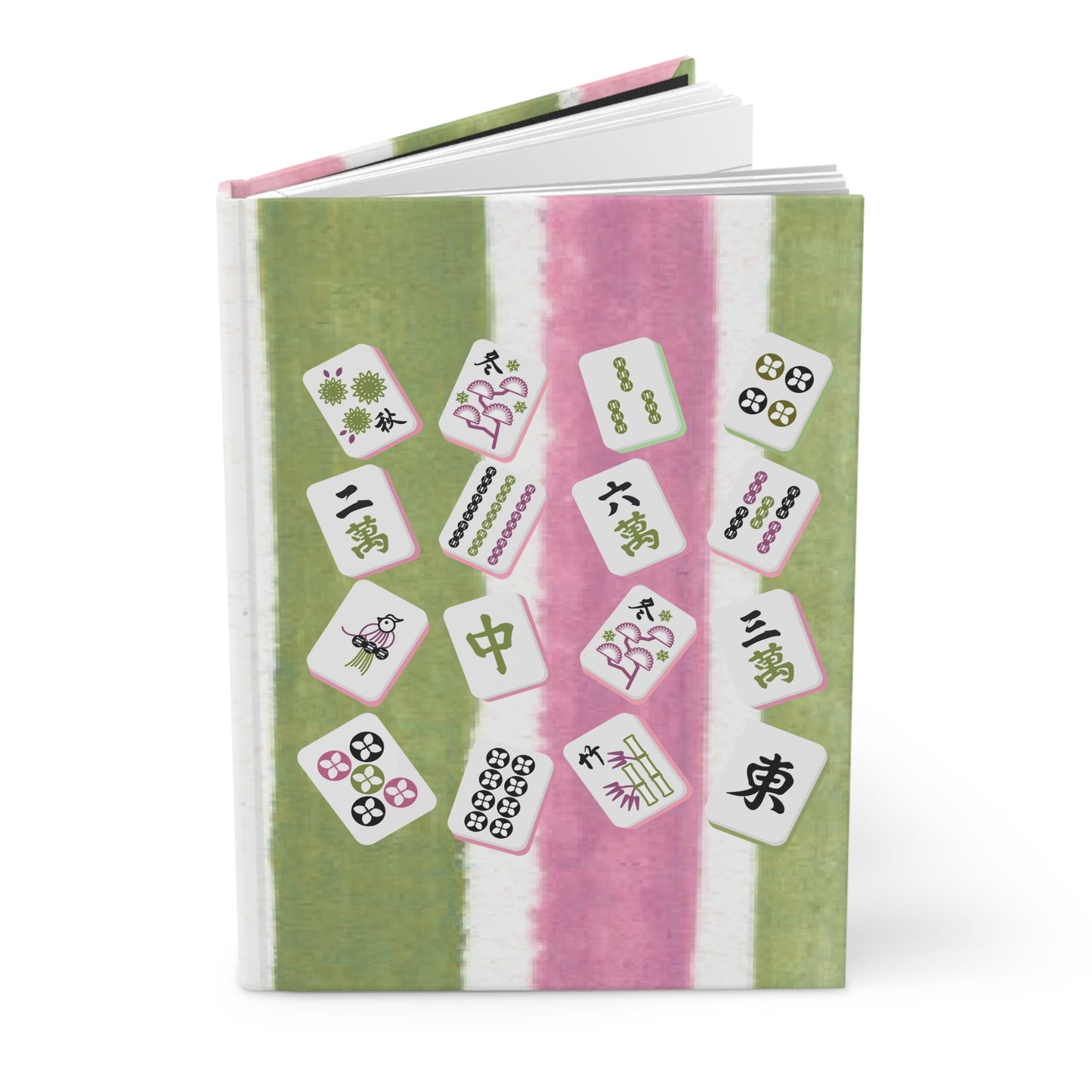 Stylish Mahjong-Themed Hardcover Journal | Great for Writers, Gifts, Note-taking, and Occasions